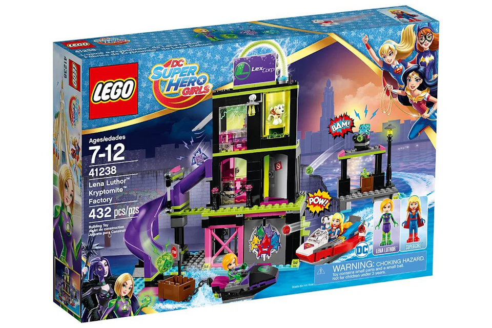 LEGO DC Super Heroes Lena Luthor Kryptomite Factory Set 41238