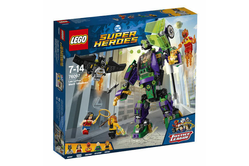 LEGO DC Super Heroes Lex Luthor Mech Takedown Set 76097