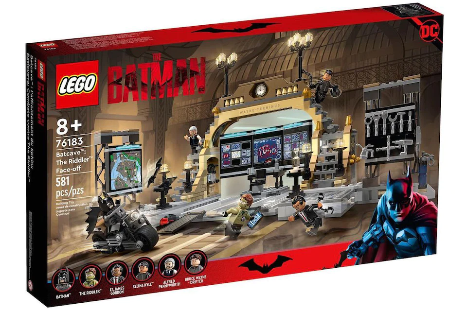 LEGO DC The Batman Batcave: The Riddler Face-Off Set 76183