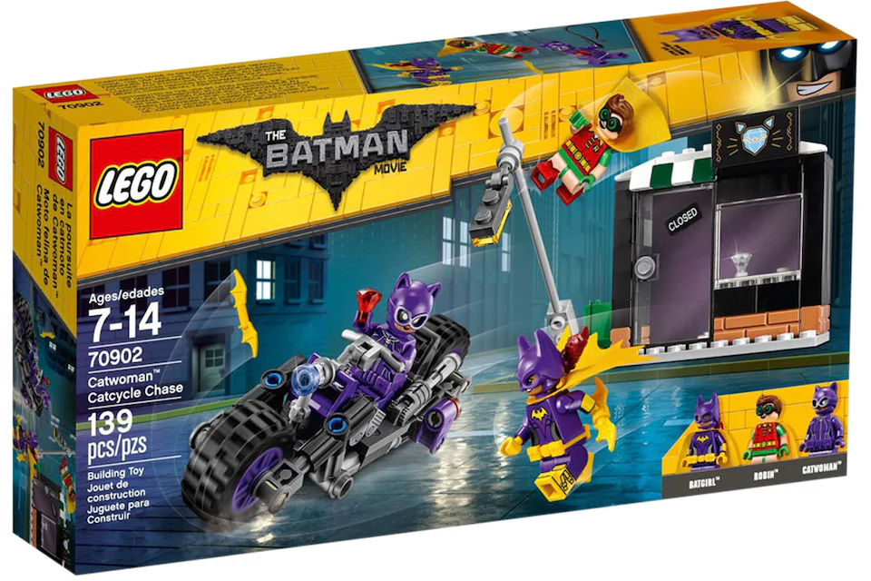 LEGO DC The Batman Movie Catwoman Catcycle Chase Set 70902