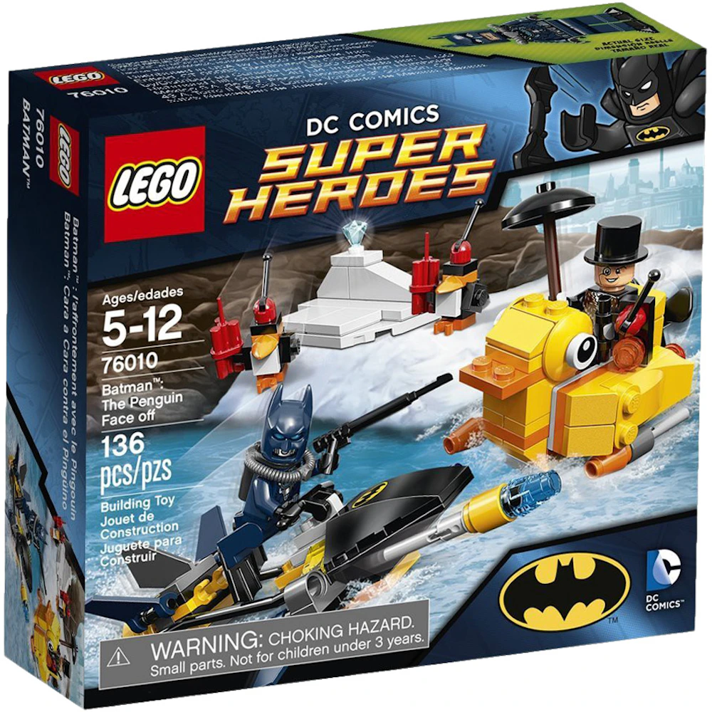 Meget sur bænk reference LEGO DC Universe Super Heroes Batman: The Penguin Face Off Set 76010 - US