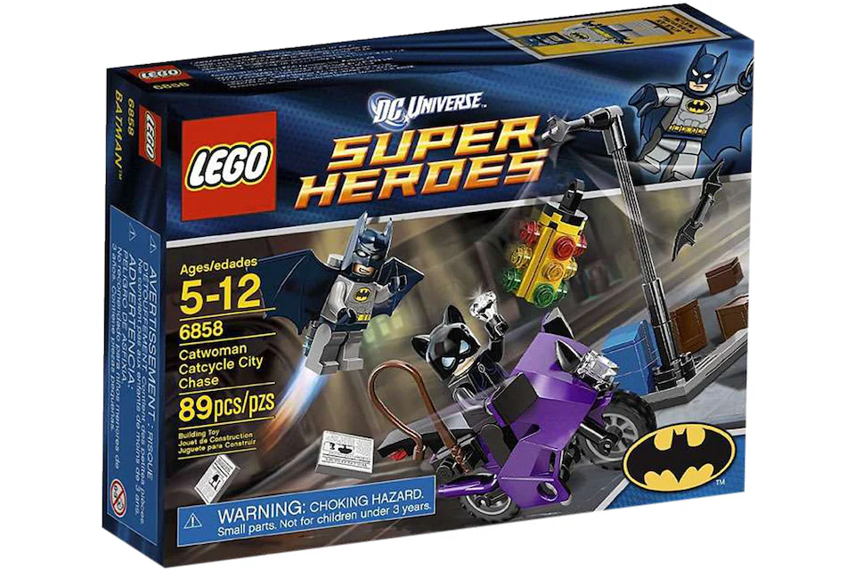 LEGO DC Universe Super Heroes Catwoman Catcycle City Chase Set 6858