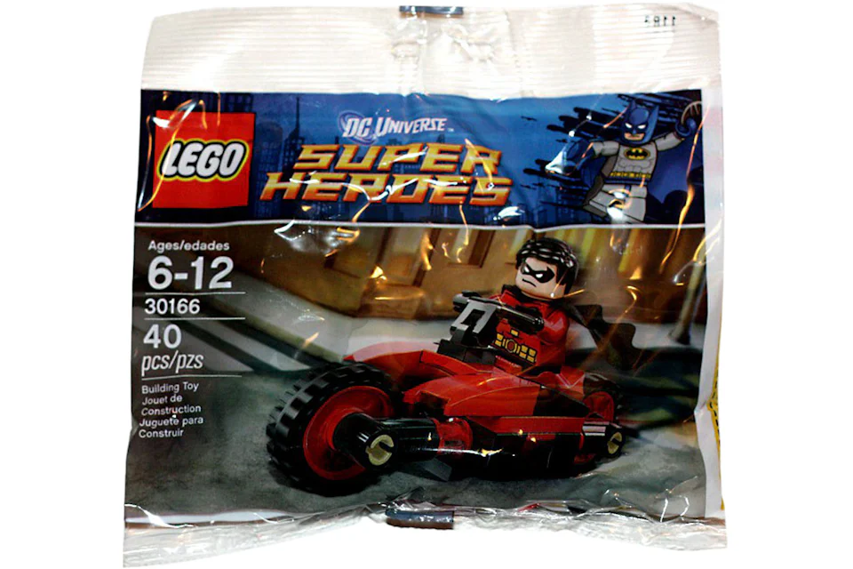 LEGO DC Universe Super Heroes Robin & Redbird Cycle Set 30166