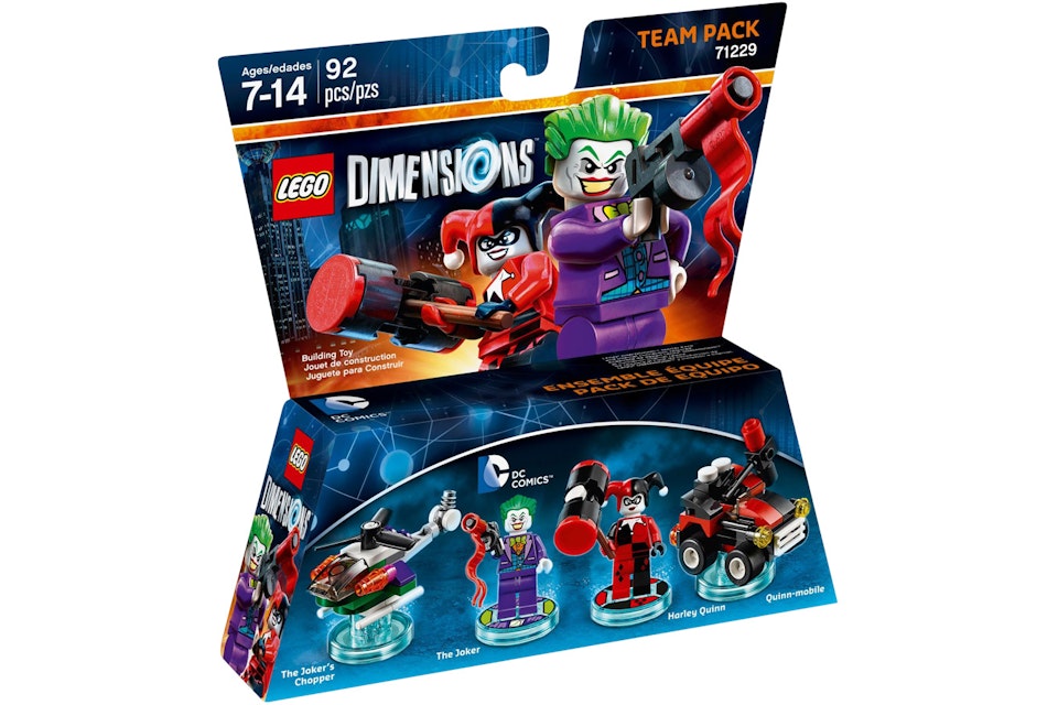 skuffet Afskedigelse Busk LEGO Dimensions DC Comics Team Pack Set 71229 - FW15 - US