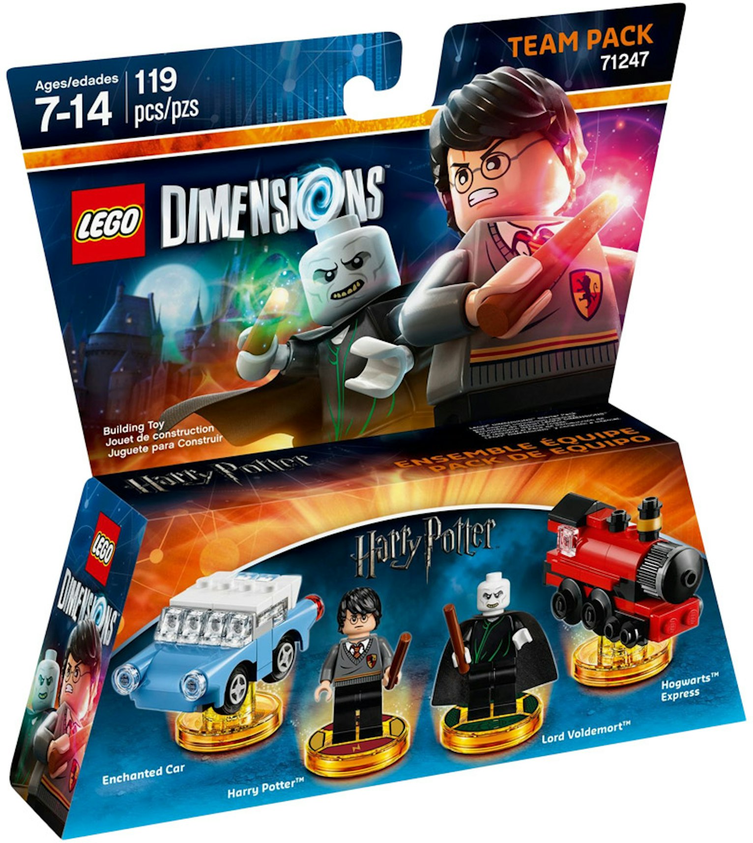 Litterær kunst Sequel fuzzy LEGO Dimensions Harry Potter Team Pack Set 71247 - FW17 - US