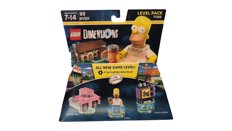 LEGO Dimensions Il set del pacchetto livelli dei Simpson 71202