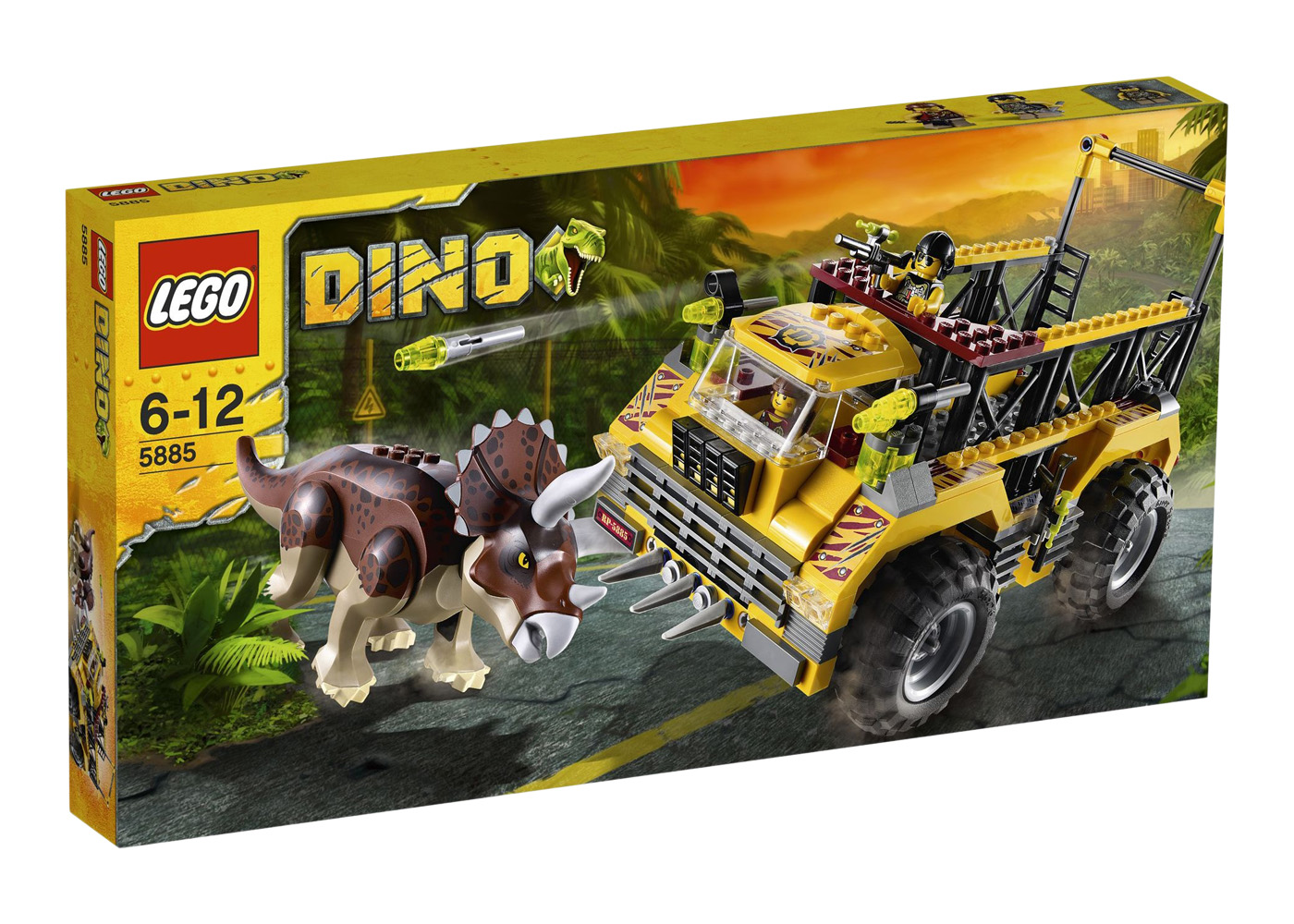 LEGO Dino Triceratops Trapper Set 5885 - FW11 - US