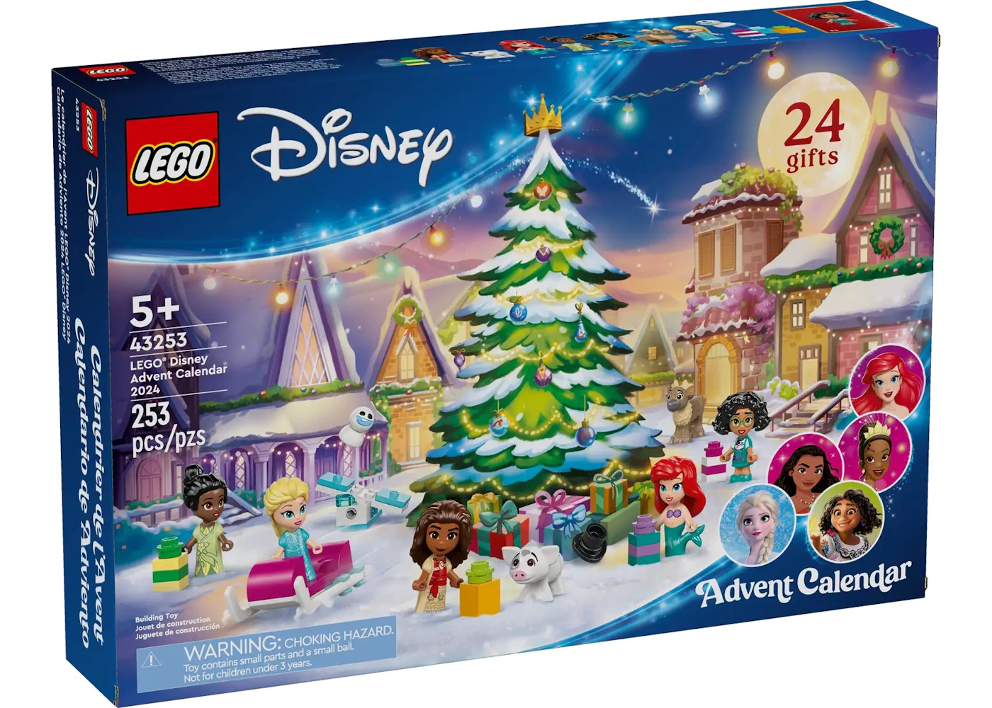 LEGO Disney Advent Calendar 2024 Set 43253 US