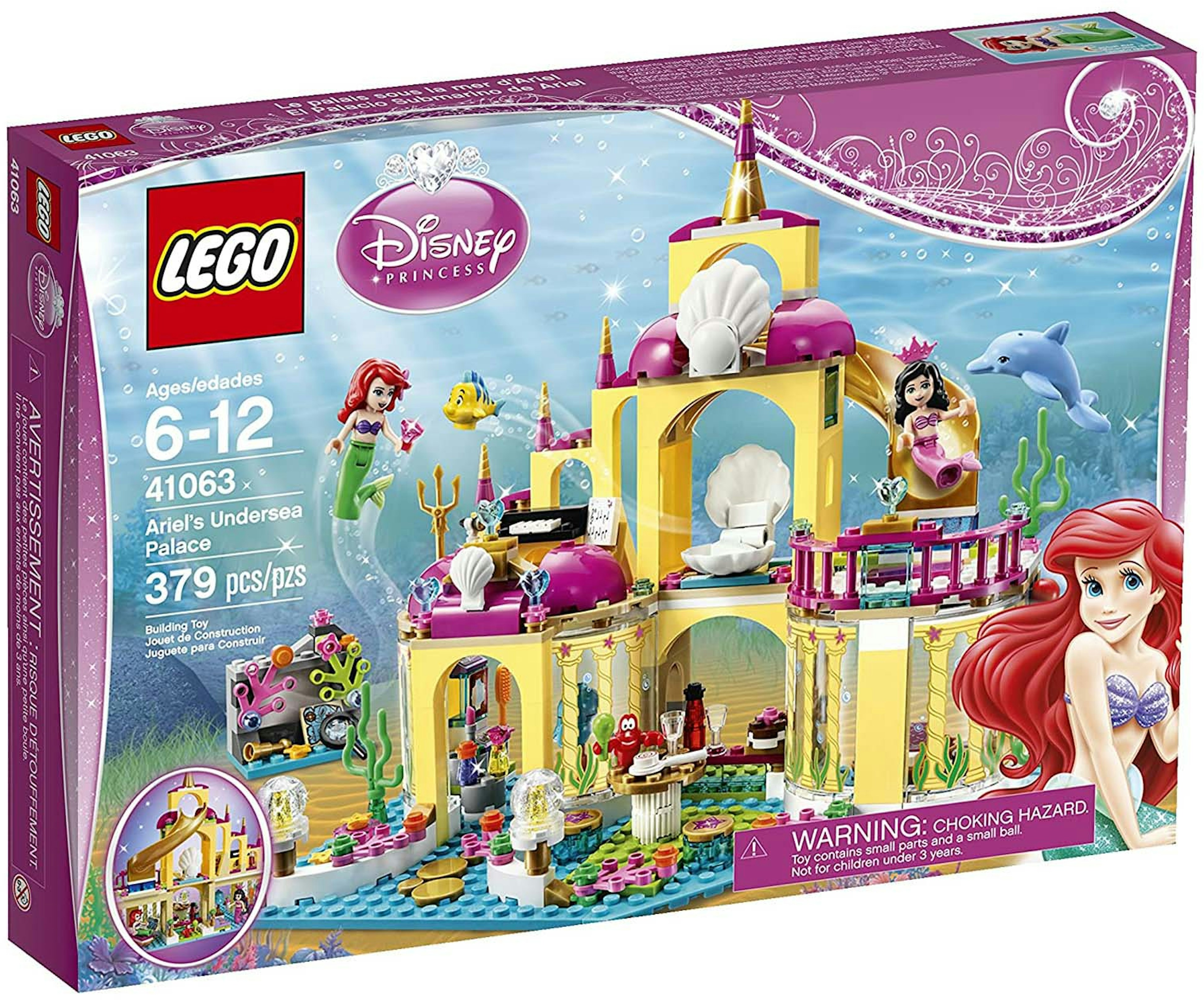 Lego Disney Ariels Undersea Palace Set 41063