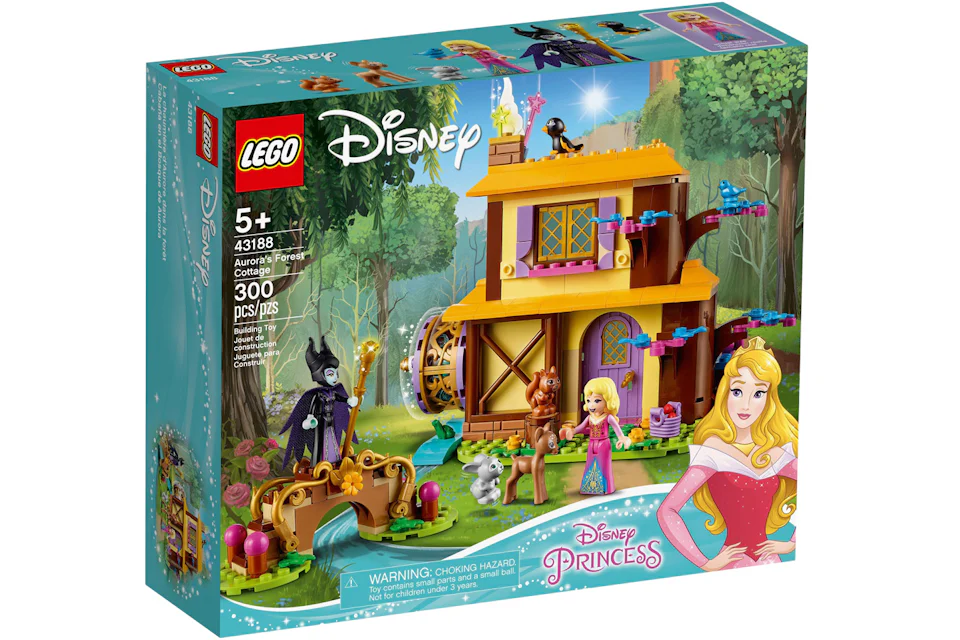LEGO Disney Aurora's Forest Cottage Set 43188