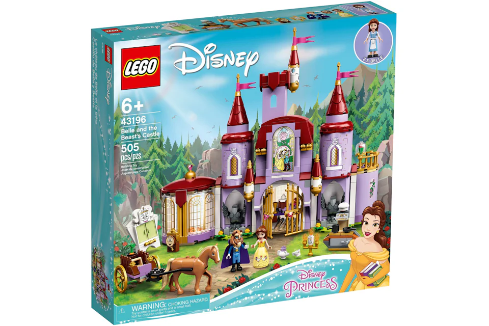 LEGO Disney Belle and the Beast's Castle Set 43196