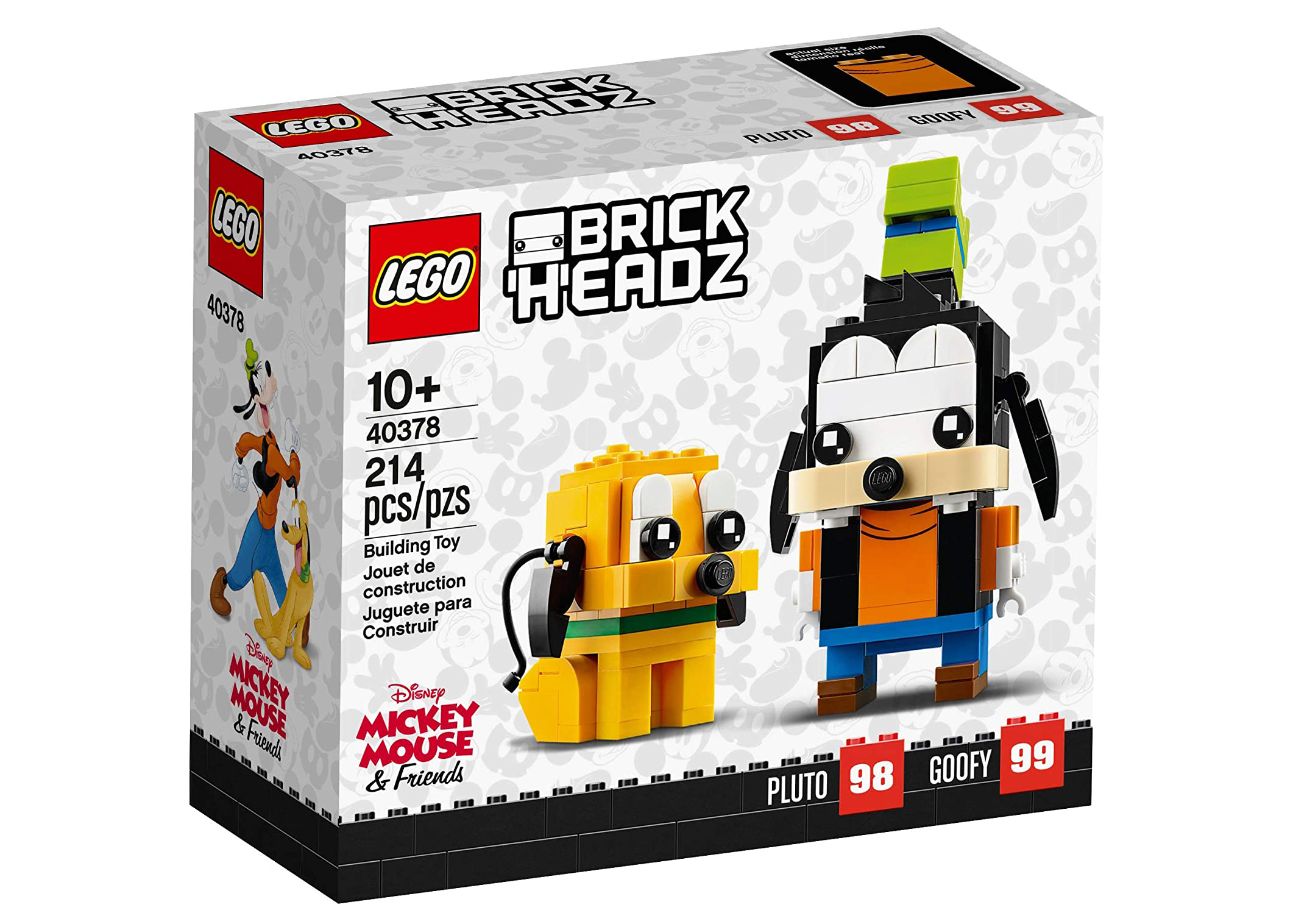 LEGO Brick Headz Disney Mickey Mouse Set 41624 - US