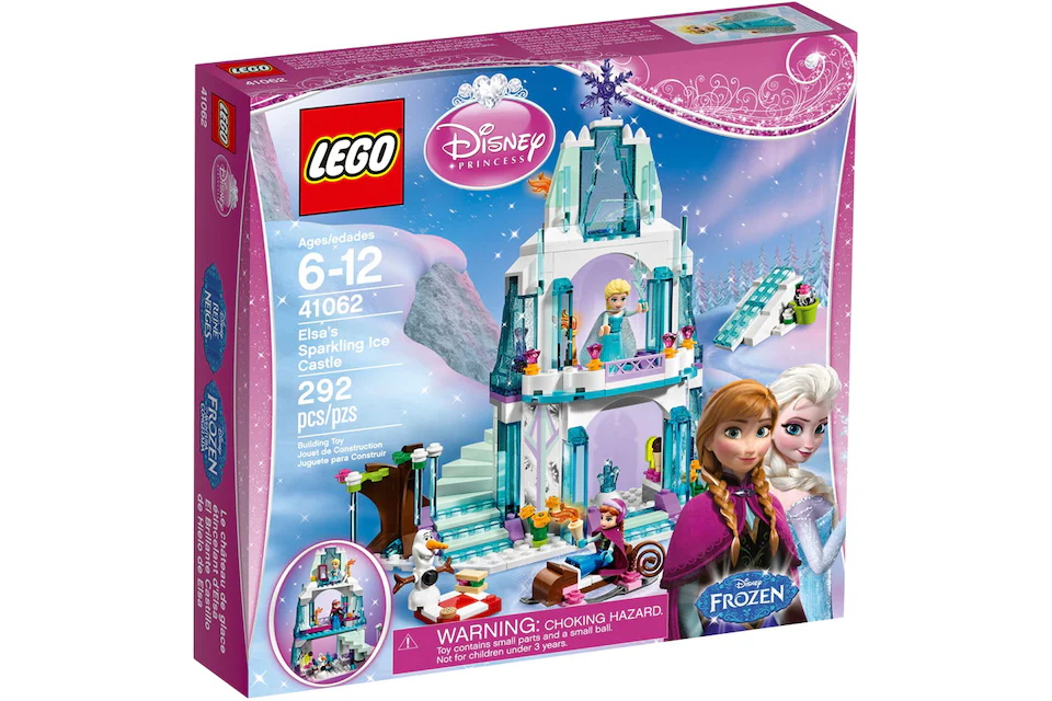 LEGO Disney Elsa's Sparkling Ice Castle Set 41062
