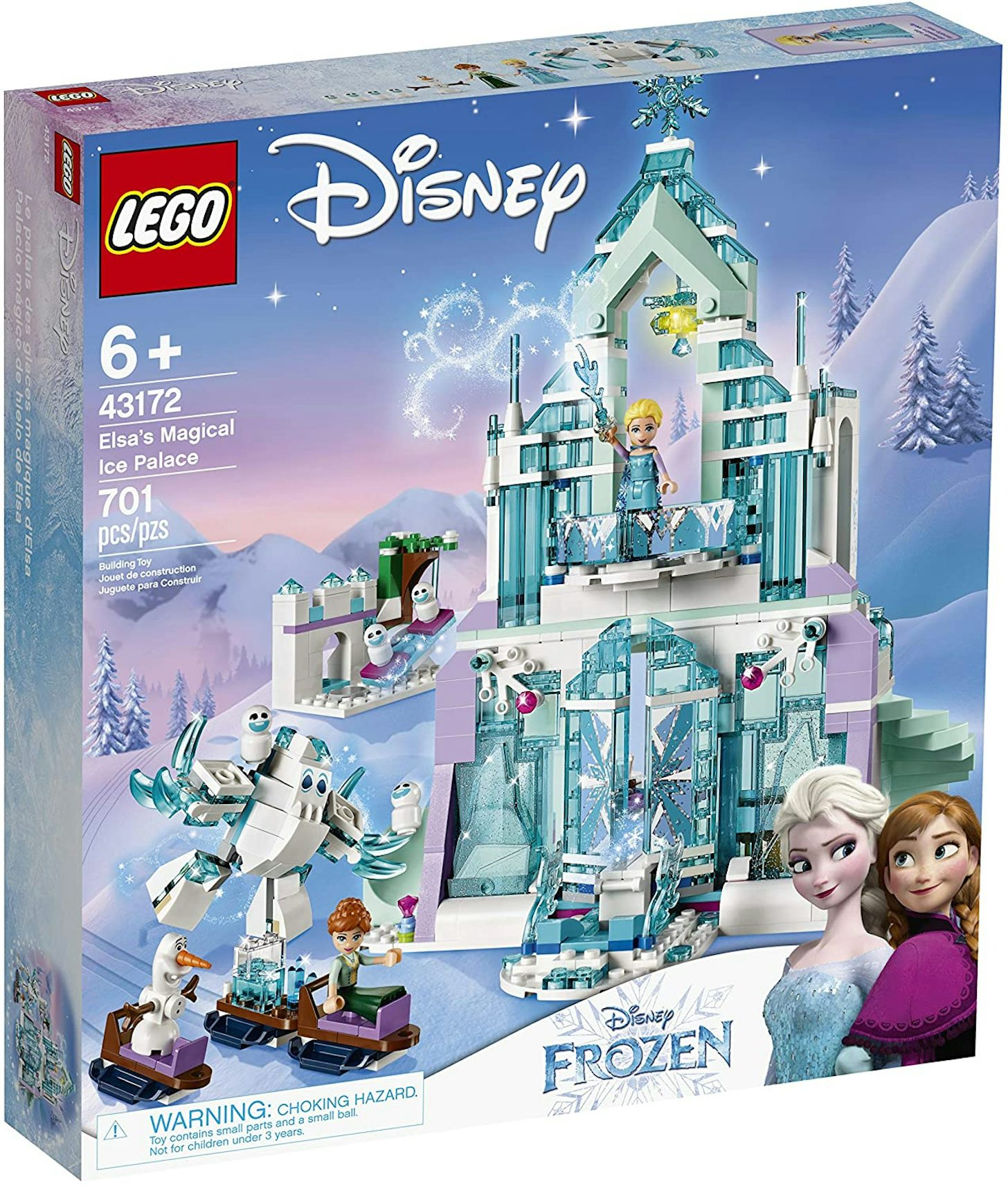 LEGO Disney Frozen Elsa's Magical Ice Palace Set 43172 - US