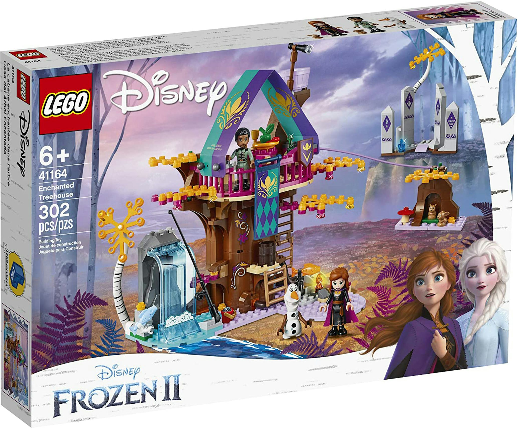 LEGO Disney Frozen Enchanted Treehouse Set 41164 - US