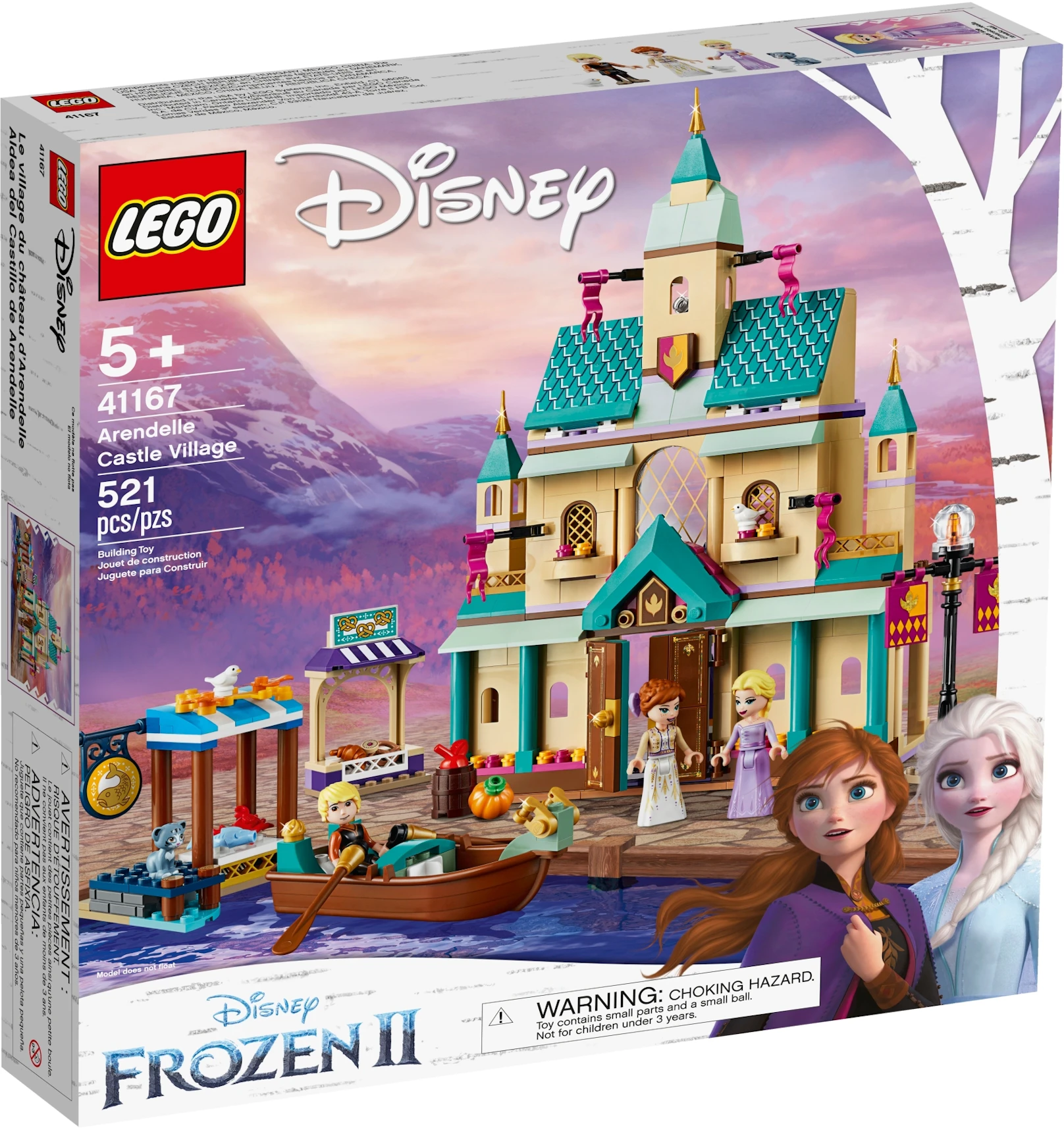 goedkeuren juni Politiek LEGO Disney Frozen II Arendelle Castle Set 41167 - US