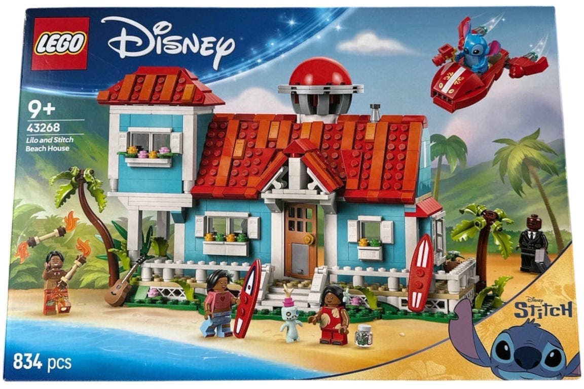LEGO Disney Lilo and Stitch Beach House Set 43268 - US