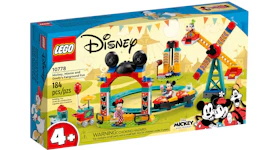LEGO Disney Mickey, Minnie and Goofy's Fairground Fun Set 10778