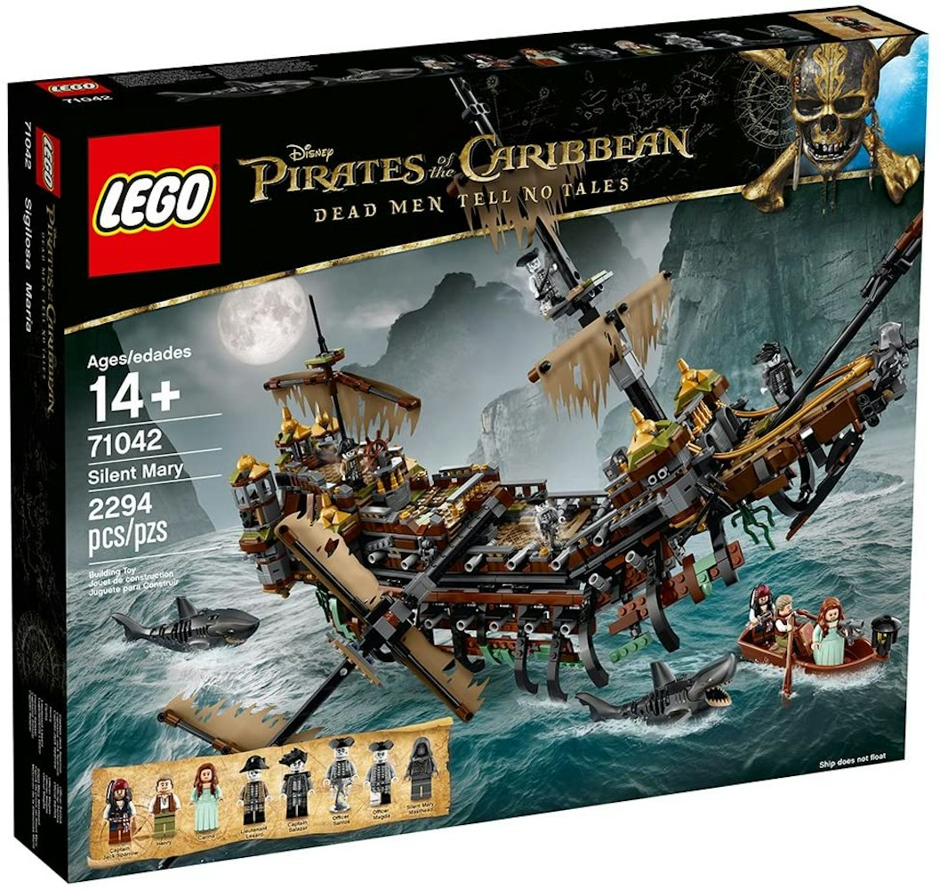 Lego Disney Pirates Of The Caribbean Dead Man Tell No Tales Silent Mary Set 71042