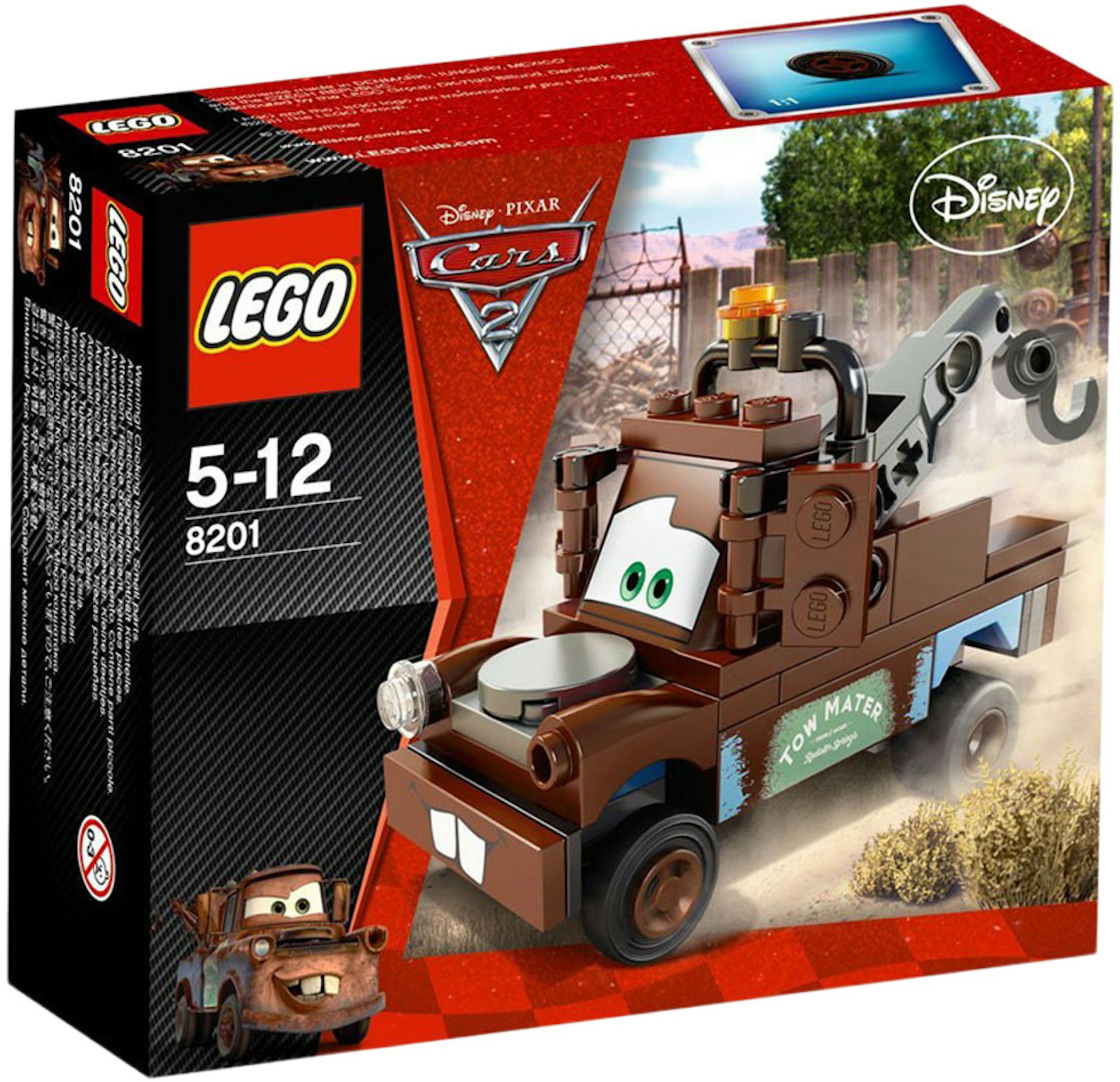 Disney/Pixar Cars 2 Radiator Mater Set 8201 -