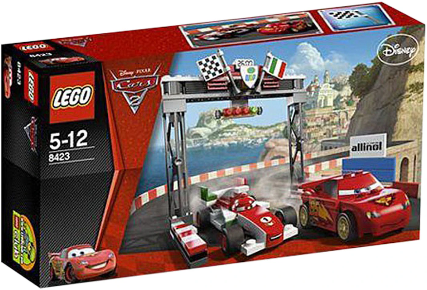 Lego Disney Pixar Cars 2 World Grand Prix Racing Rivalry Set 8423