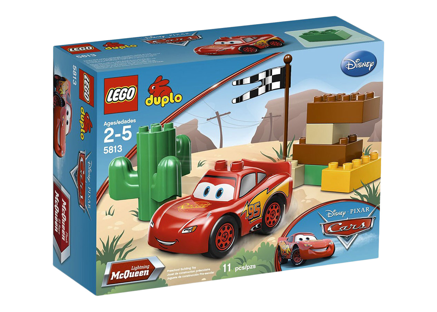 LEGO Disney/Pixar Cars Duplo Lightning McQueen Set 5813 - JP