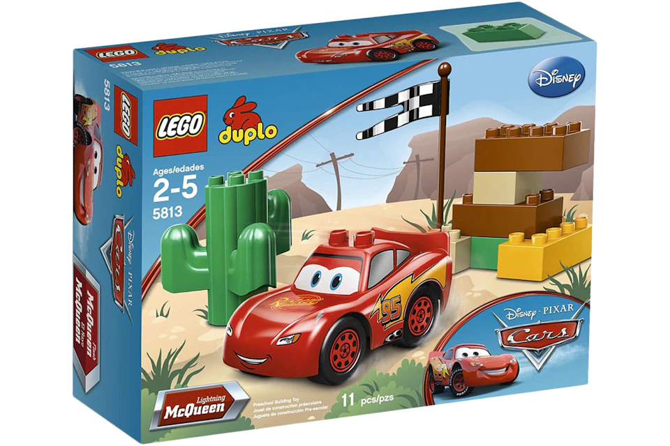 Lego Disney Pixar Cars Duplo Lightning Mcqueen Set 5813 Lego Disney Pixar Cars Duplo Lightning Mcqueen Set 5813
