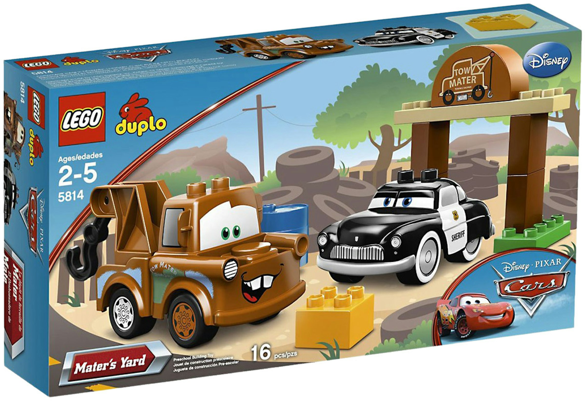 LEGO Disney/Pixar Cars Duplo Mater's Yard Set 5814 -