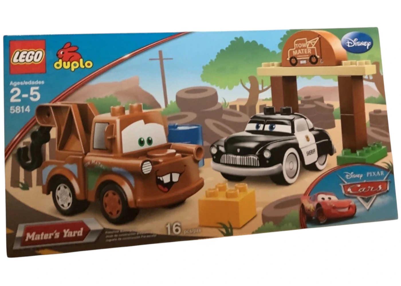 Lego Disney Pixar Cars Duplo Mater S Yard Set 5814 Lego Disney Pixar Cars Duplo Mater S Yard Set 5814