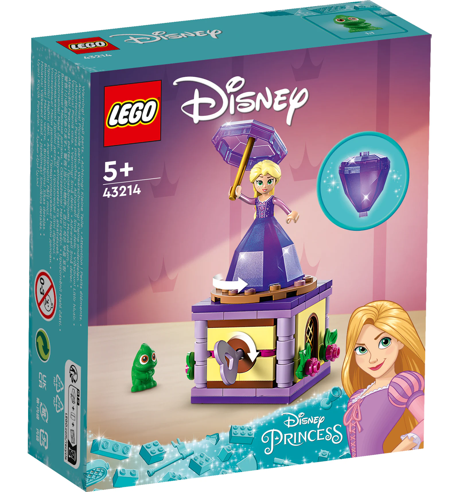 LEGO Disney Princess Twirling Rapunzel Set 43214 - US