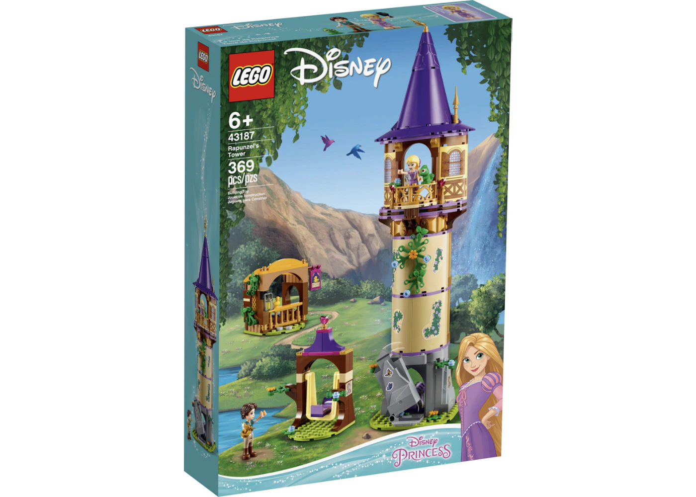 Lego princess rapunzel deals tower