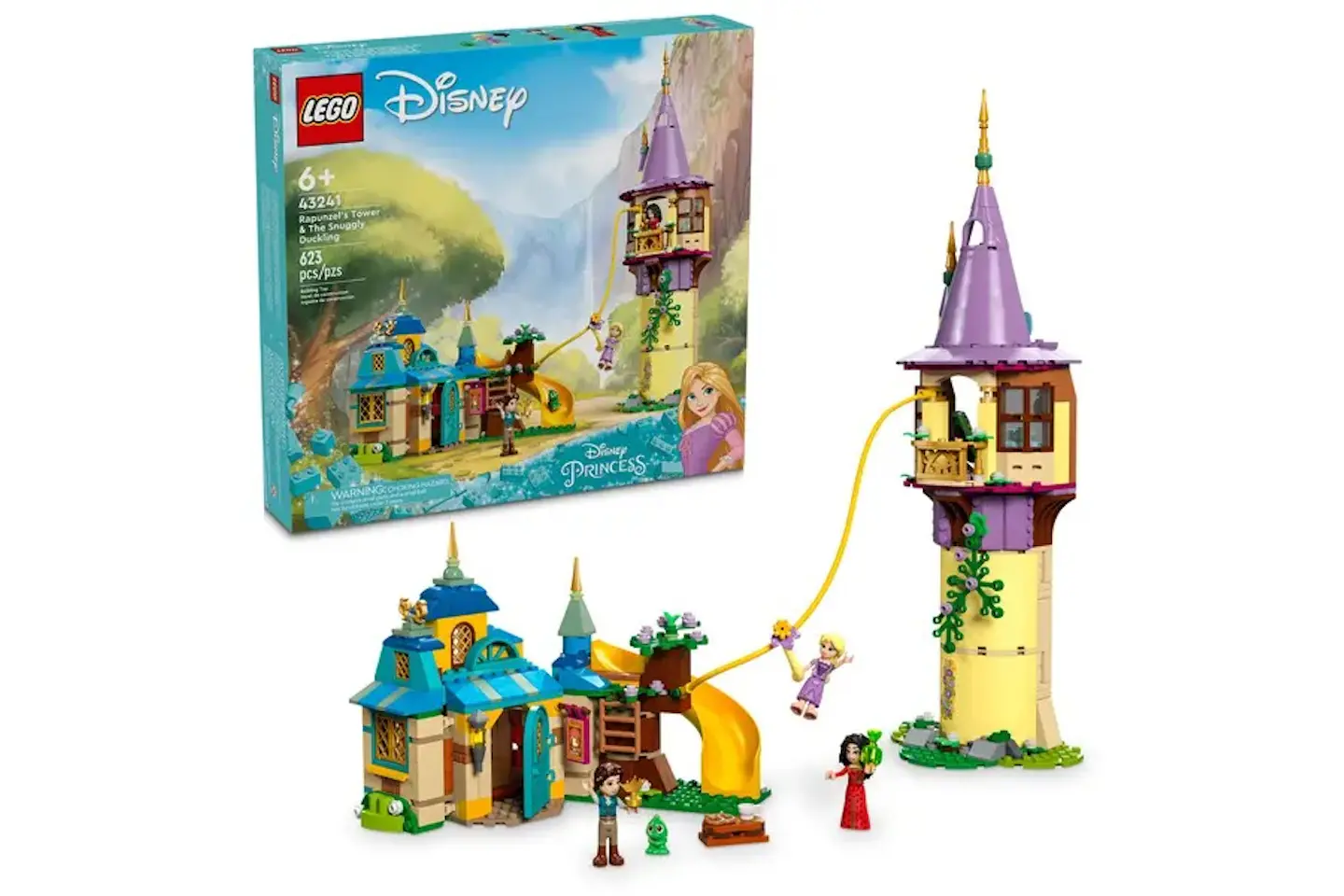 LEGO Disney Rapunzel's Tower & The Snuggly Duckling Set 43241 - DE