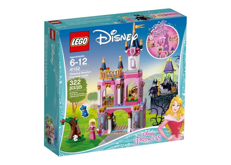 lego sleeping beauty fairytale castle