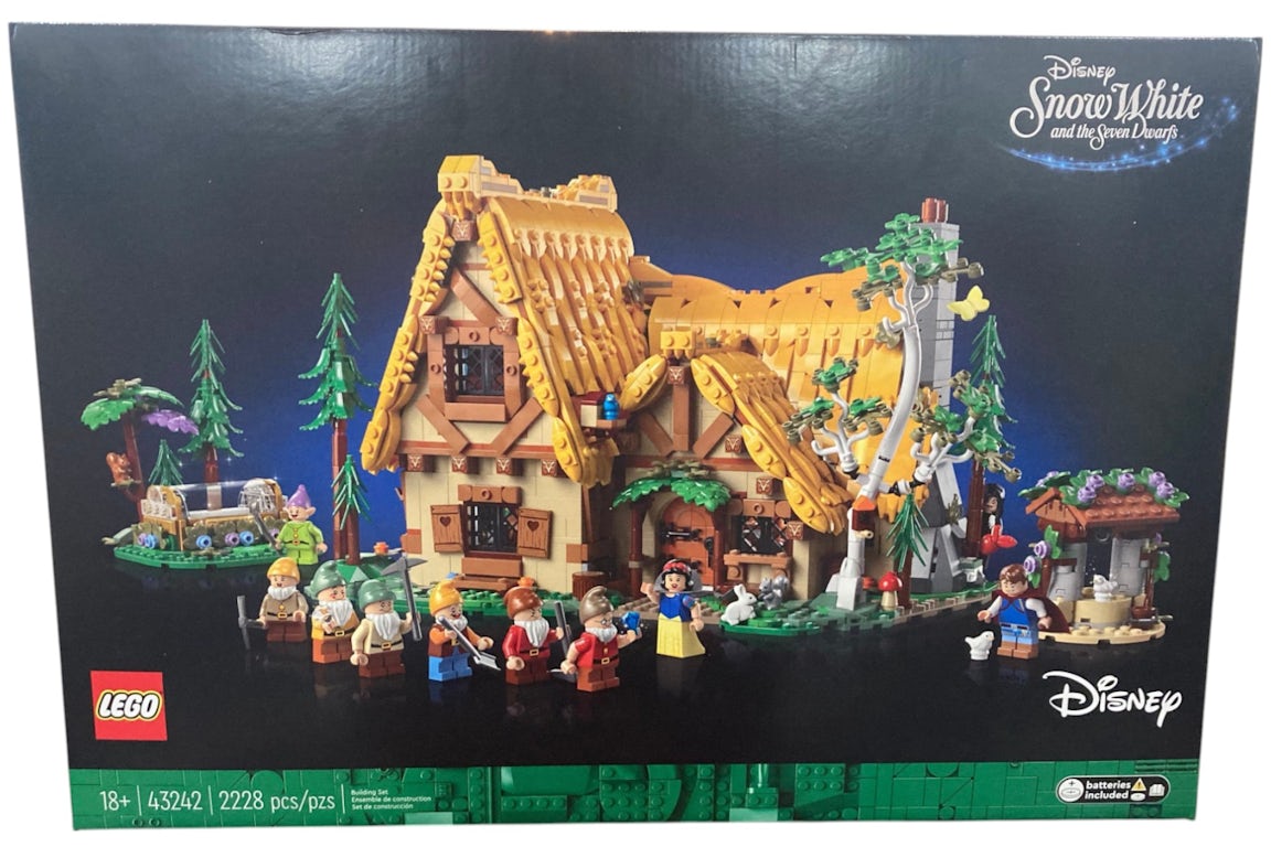 LEGO Disney Snow White and the Seven Dwarfs' Cottage Set 43242 - US