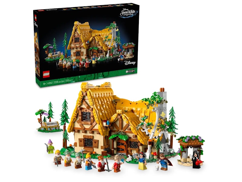 LEGO Disney Snow White and the Seven Dwarfs Cottage Set 43242