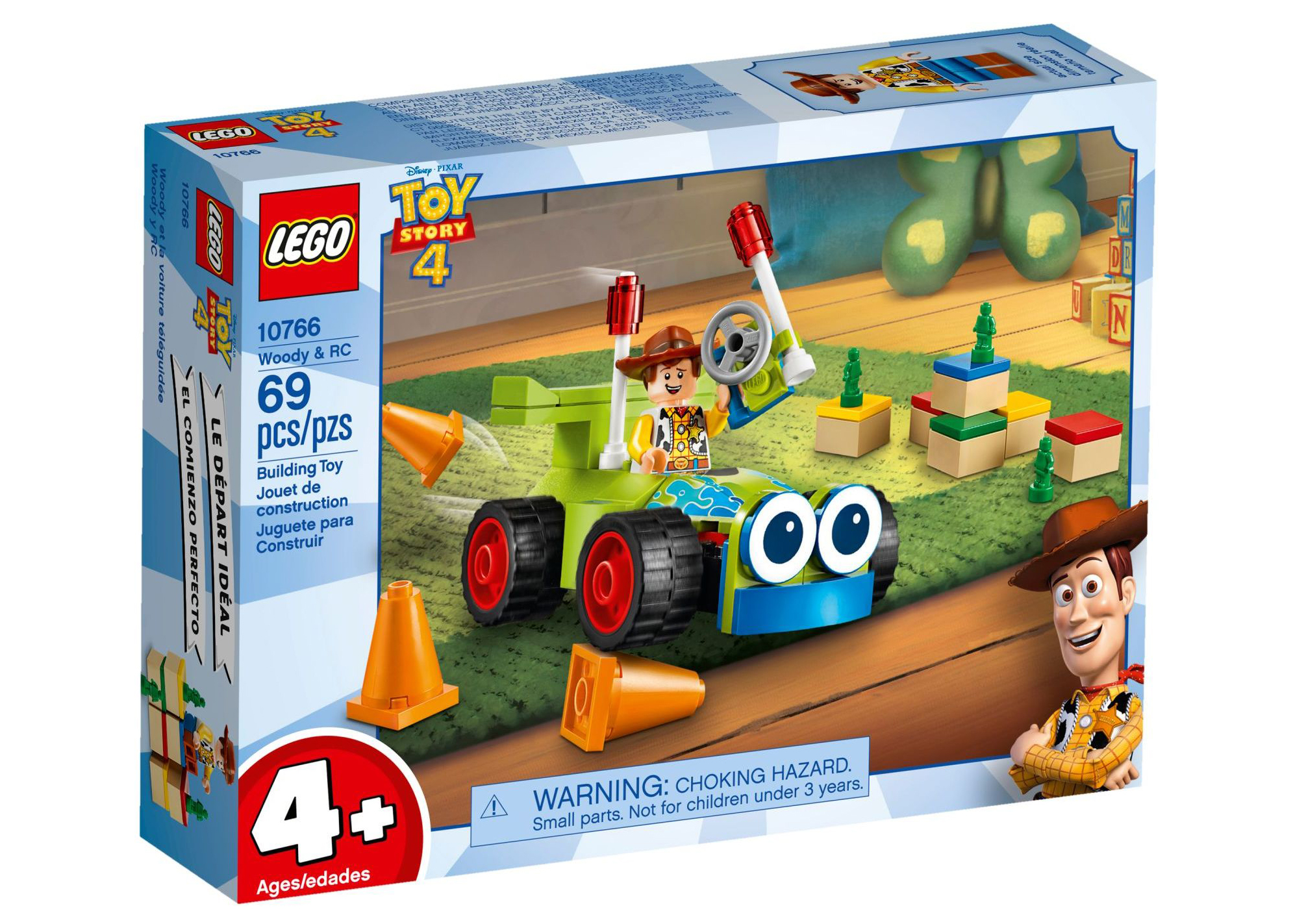 LEGO Disney Story 4 Woody & RC Set 10766 - US