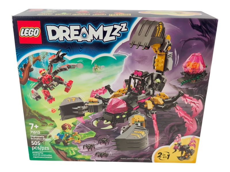 LEGO DreamZzz Nightmare Scorpion Digger Set 71513