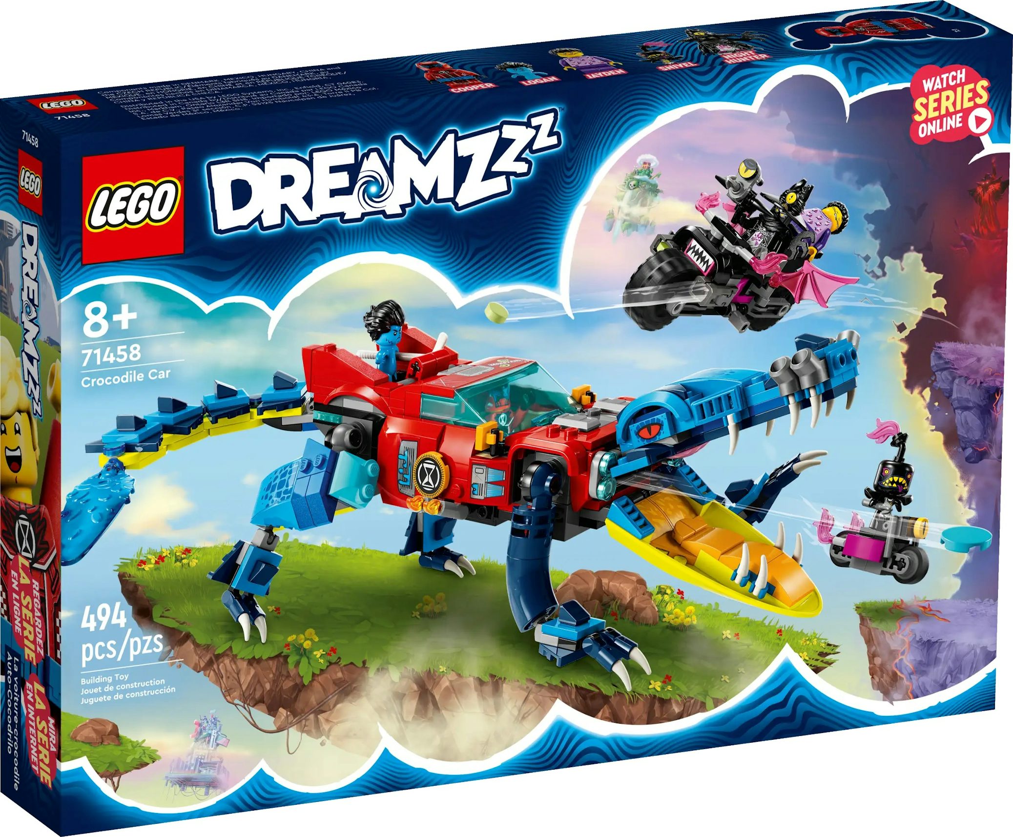 LEGO Dreamzzz Crocodile Car Set 71458 - CN