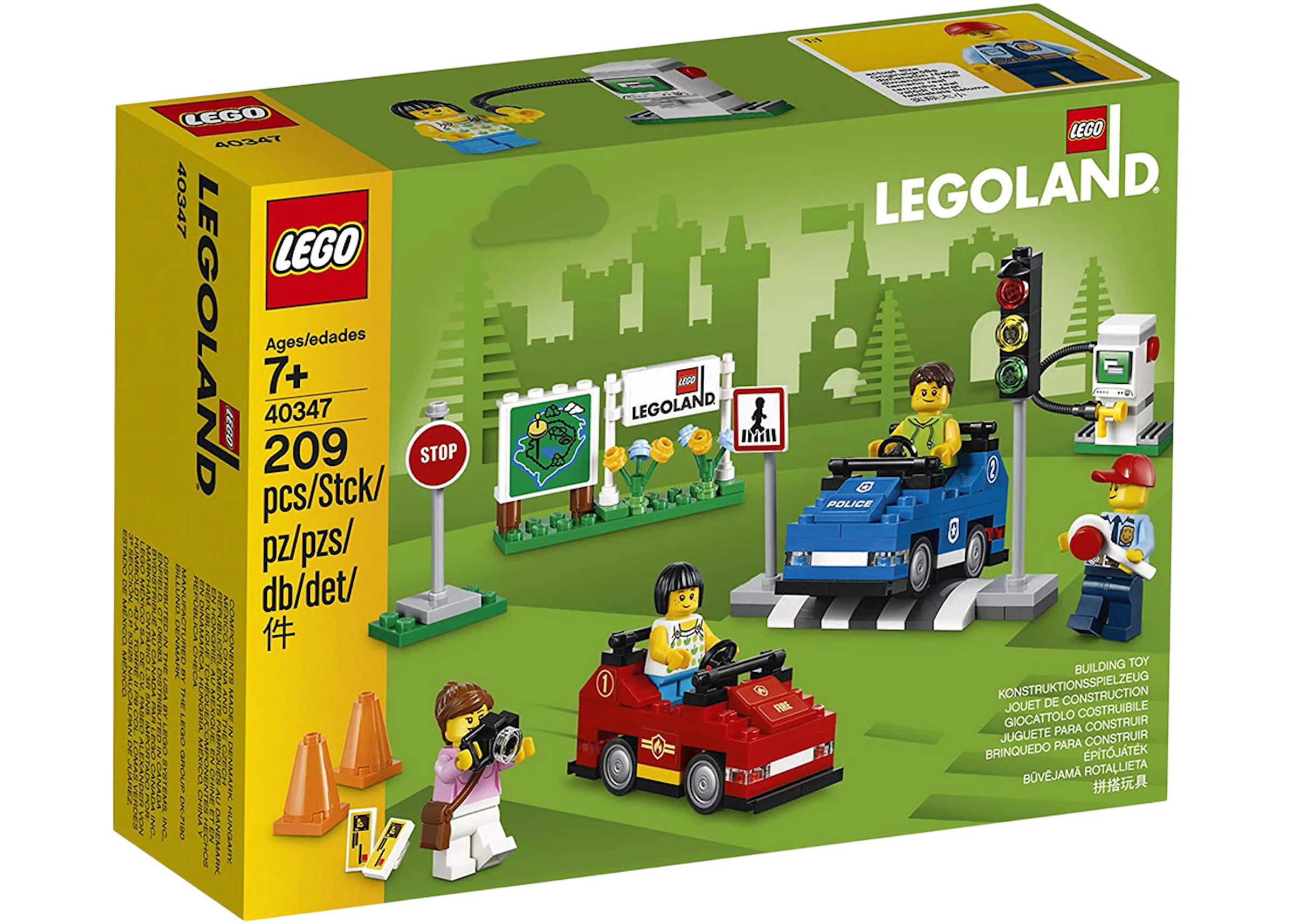 Hold sammen med Eventyrer plade LEGO Driving School Set 40347 - US