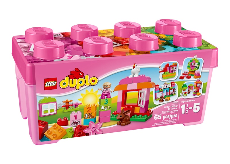 LEGO Duplo All-in-One-Pink-Box-of-Fun Set 10571 - SS14 - US