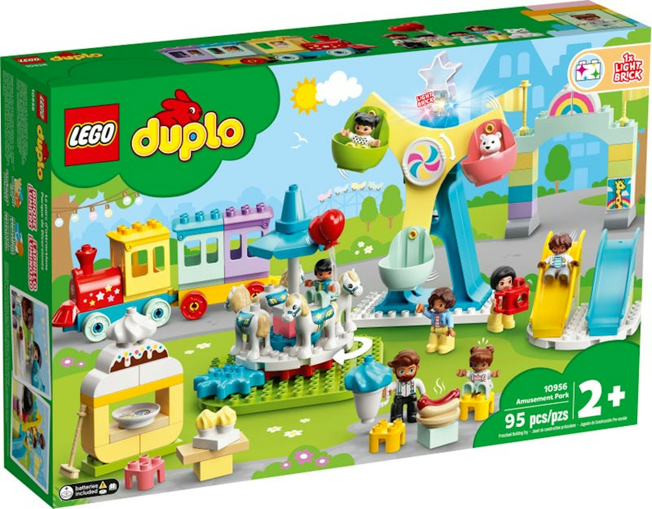 Udstråle mobil skab LEGO Duplo Amusement Park Set 10956 - US