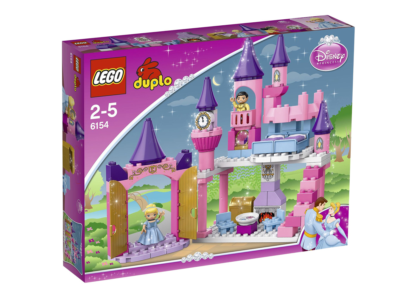 LEGO Duplo Cinderella's Castle Set 6154 - FW09 - US