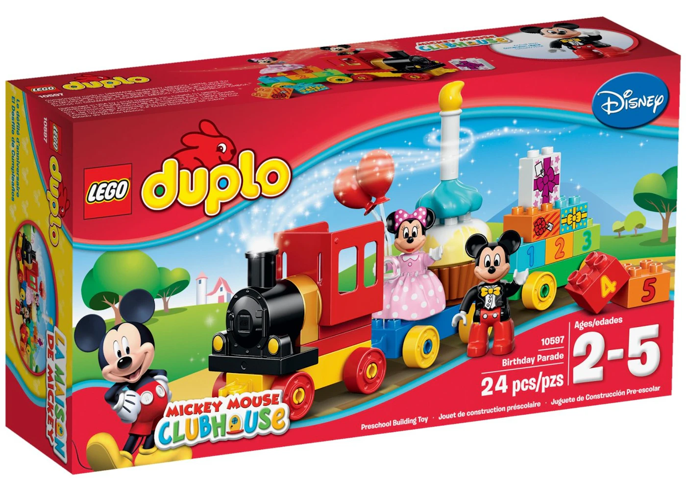 Lego Duplo Disney Mickey Minnie Birthday Parade Set Lego Duplo Disney Mickey Minnie Birthday Parade Set