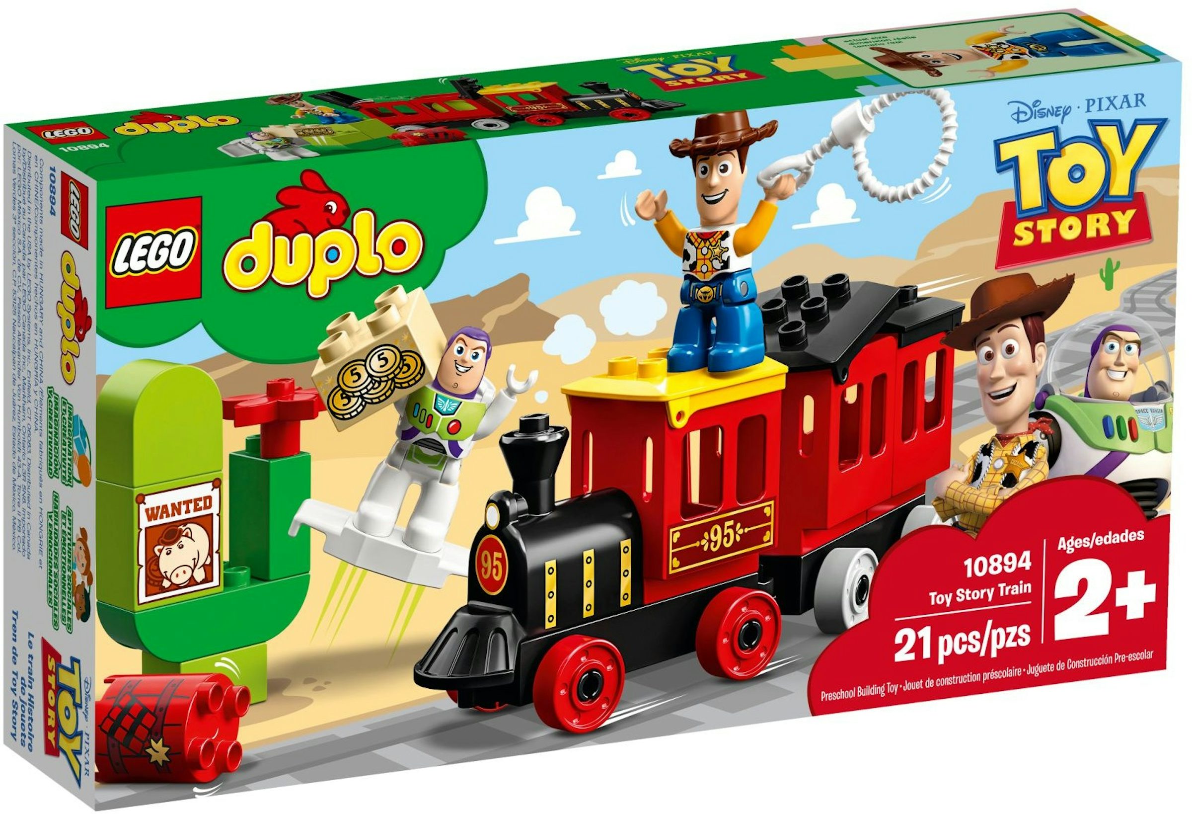 Not sure if lego duplo qualifies as lego, but I build a train