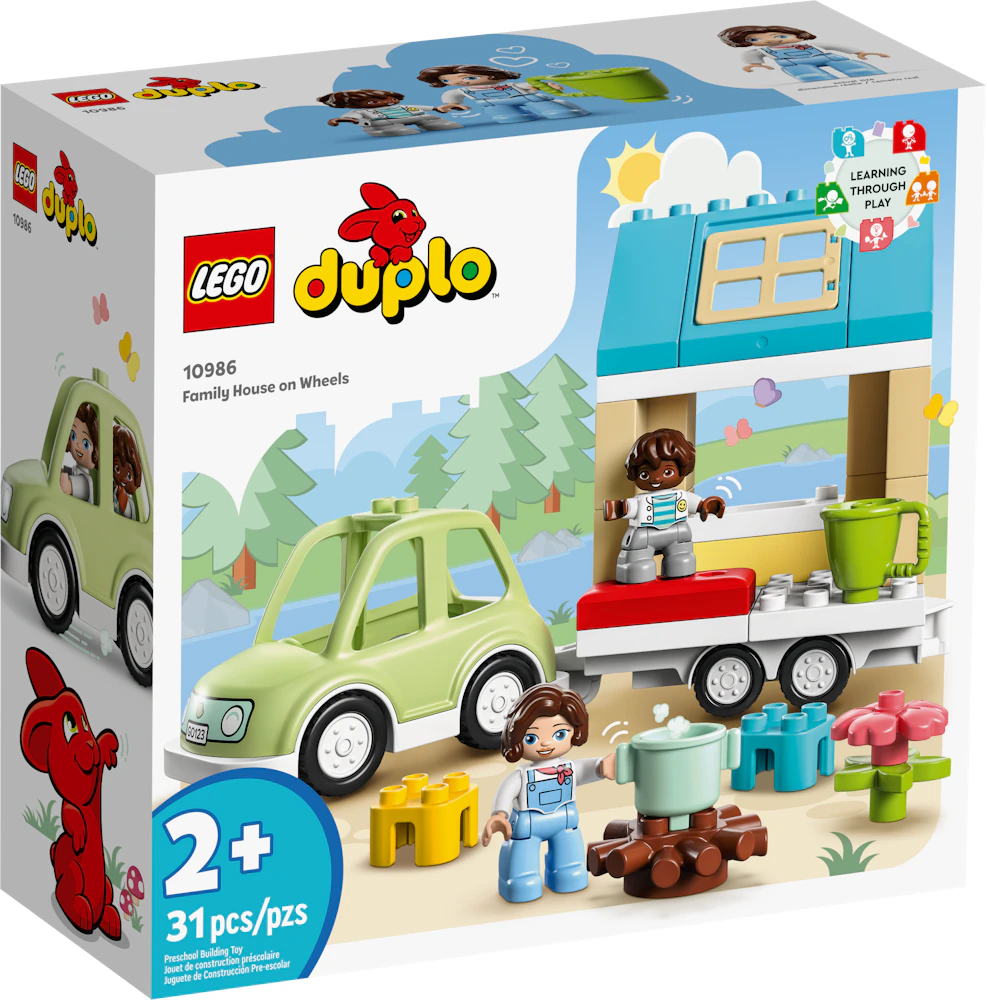 Lego Duplo Family House on Wheels Set 10986