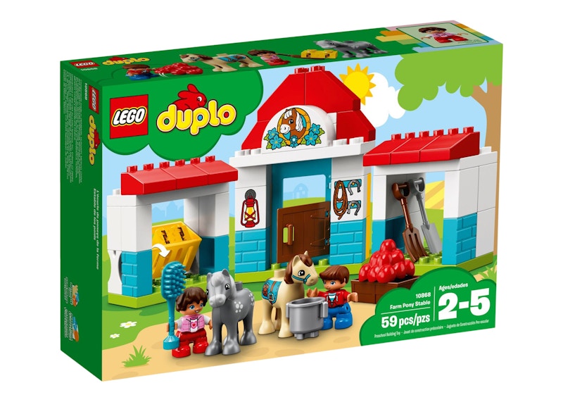 LEGO Duplo Barn Tractor Farm Animal Care Set 10952 US