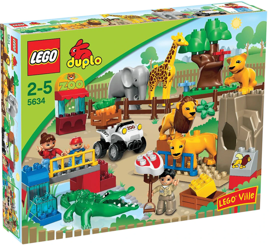 Tilskynde Bage finger LEGO Duplo Feeding Zoo Set 5634 - FW09 - US