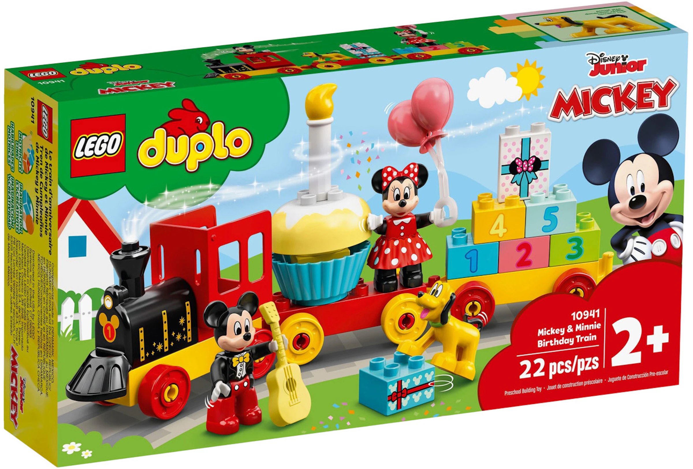 In het algemeen raket Iedereen LEGO Duplo Mickey & Minnie Birthday Train Set 10941 - US