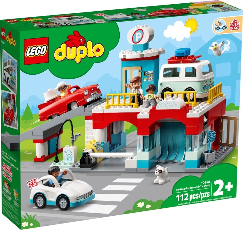 Lego car best sale wash set