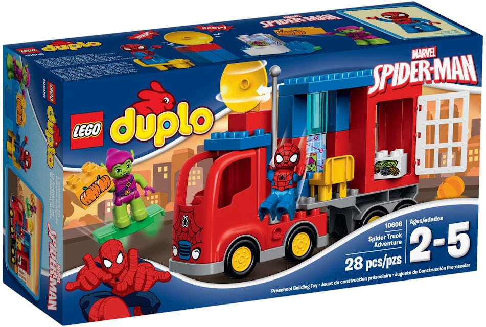 LEGO Duplo Spider-Man Spider Truck Adventure Set 10608 - SS14 - US